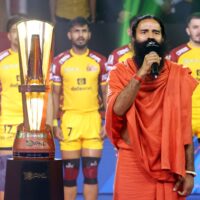 ‘THE ORGANIZERS OF PRO KABADDI LEAGUE HAVE CONSTRUCTED A GREAT PLATFORM FOR KABADDI PLAYERS,’ SAYS SWAMI RAMDEV