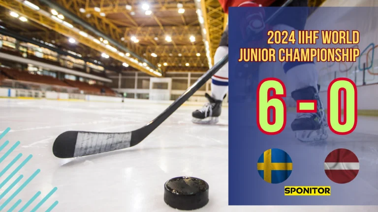 Sweden Dominates Latvia 6-0 in IIHF World Junior Championship Despite Early Misconduct