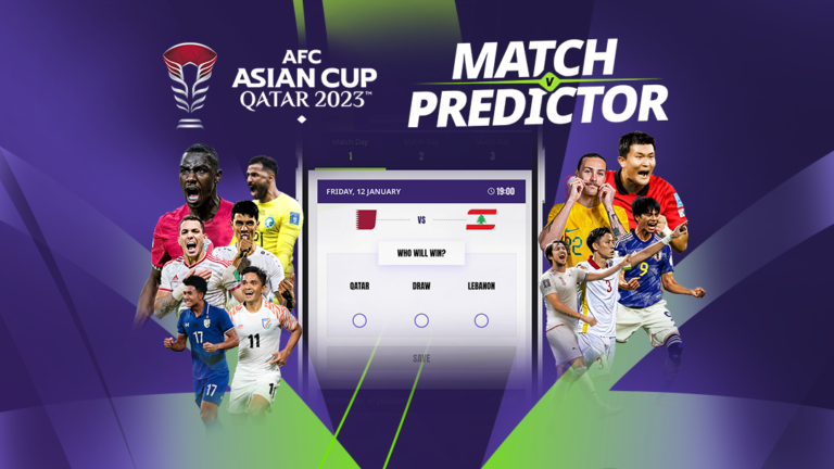 Join the AFC Asian Cup Qatar 2023™ Match Predictor now and stand to win exclusive prizes