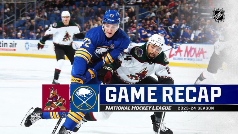 NHL: Buffalo Sabres Dominate Arizona Coyotes for a Commanding 5-2 Victory