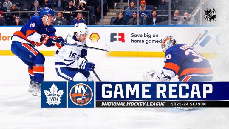 NHL: Islanders Triumph in Overtime Thriller Against Maple Leafs at UBS Arena