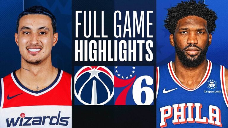 NBA: Philadelphia 76ers crushed Washington Wizards by 146-101