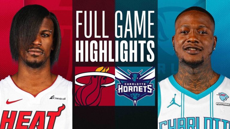 NBA: Miami Heat Squeeze Past Charlotte Hornets 116-114 in Thriller