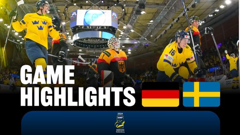 Otto Stenberg Leads Sweden to Convincing 5-0 Win Over Germany at World Juniors
