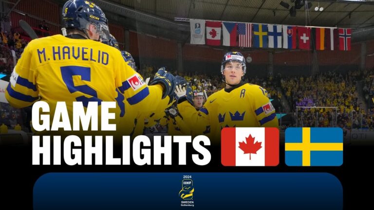 Sweden Secures First U20 Win Over Canada Since 2015 with a 2-0 Shutout in World Juniors