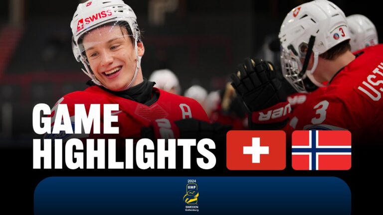 Switzerland Rallies to Defeat Norway 6-2, Securing Quarter-Final Spot in World Juniors