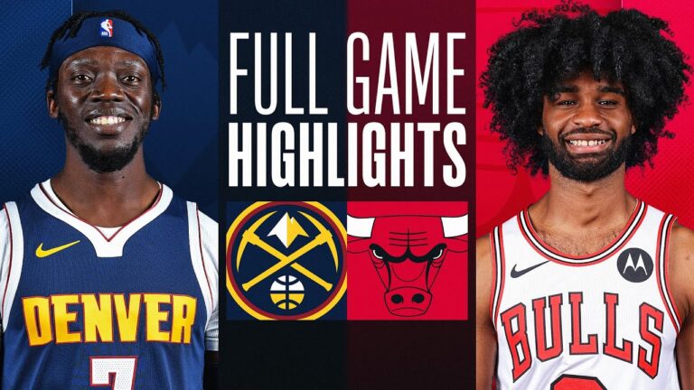 NBA: Nuggets Overcome Adversity to Beat Bulls 114-106 in Chicago