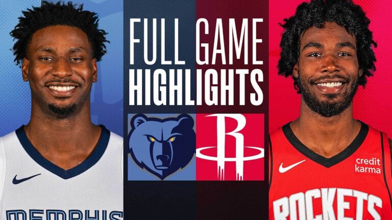 NBA: Eason’s Career-High 25 Points Propel Rockets to 117-104 Win Over Grizzlies