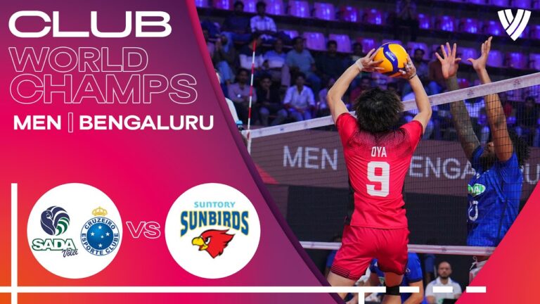Highlights | Sada Cruzeiro Volei vs. Suntory Sunbirds – Pool B | Men’s Club World Championship 2023