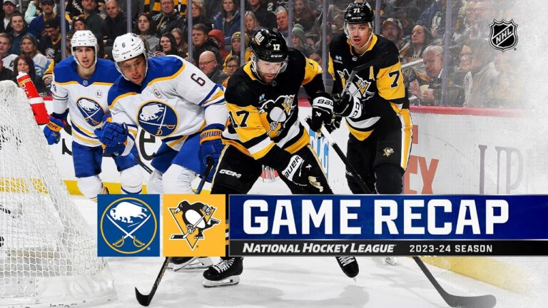 Sabres Overcome Penguins 3-1, Led by Luukkonen’s Stellar Goaltending