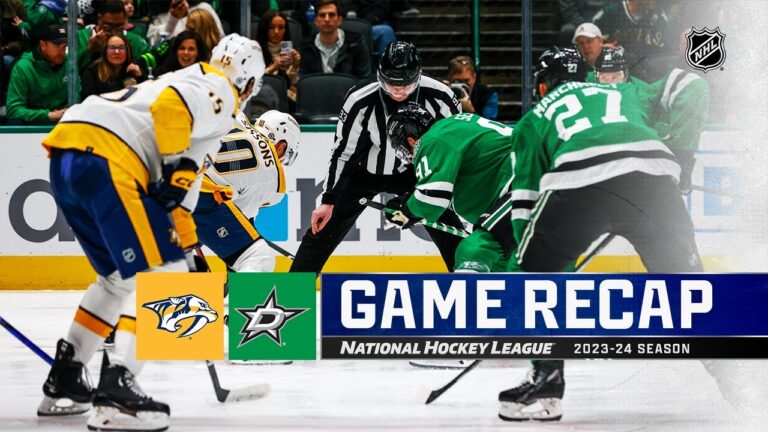 Forsberg’s Heroics Lead Predators to Victory Over Stars 4-3