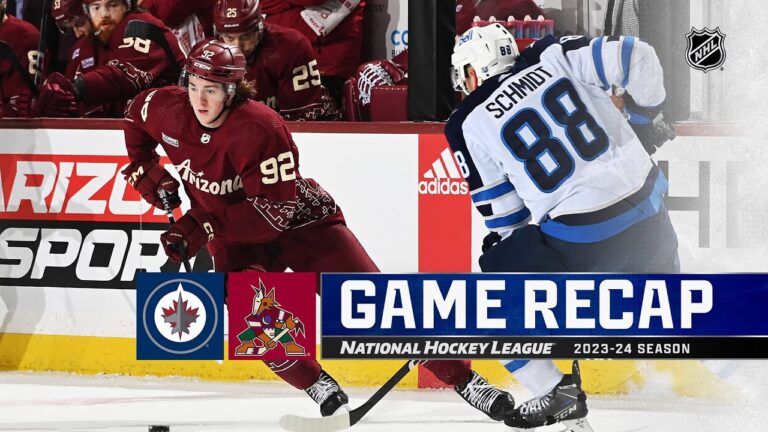 Jets Soar to 6-2 Win Over Coyotes, Extend Point Streak to 12 Games