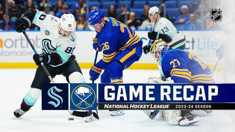 Kraken Extend Win Streak with 5-2 Victory Over Sabres