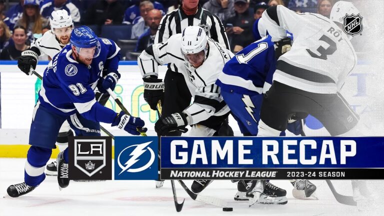 Lightning Overcome Kings in OT, Cooper Earns 500th Win