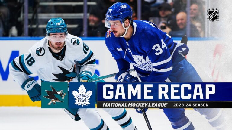 Maple Leafs Crush Sharks 7-1, Nylander Shines Post-Contract