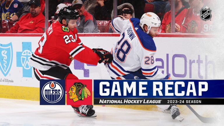 Oilers Edge Blackhawks 2-1, Extend Winning Streak to Eight
