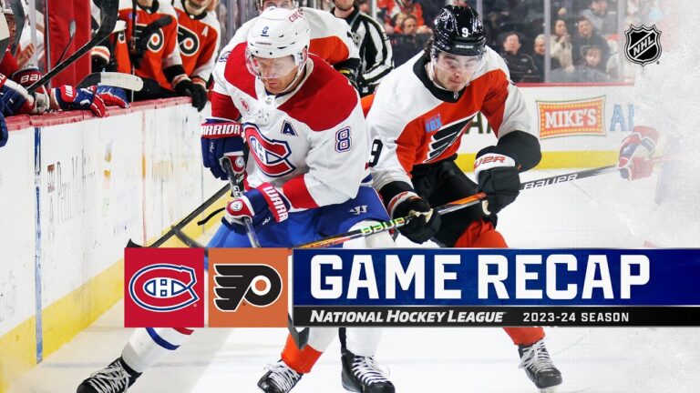 Flyers Triumph in Shootout Over Canadiens, 3-2