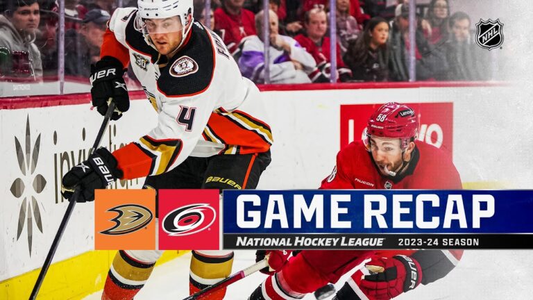 Hurricanes Continue Point Streak with Victory Over Ducks