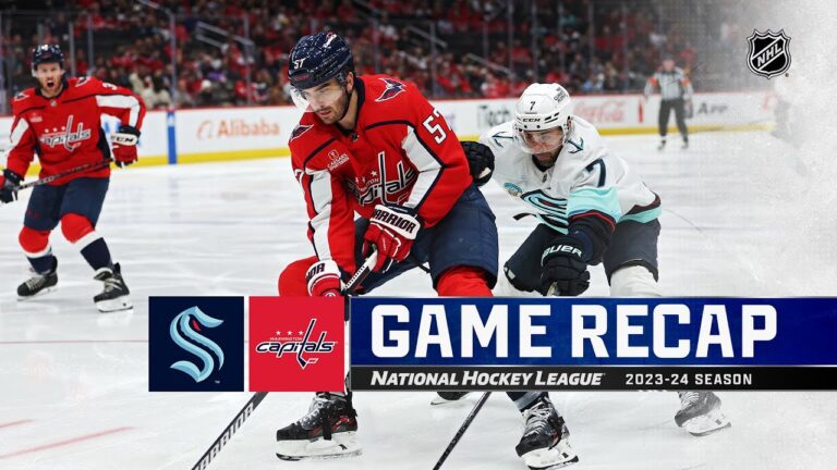 Kraken Extend Winning Streak with Victory Over Capitals