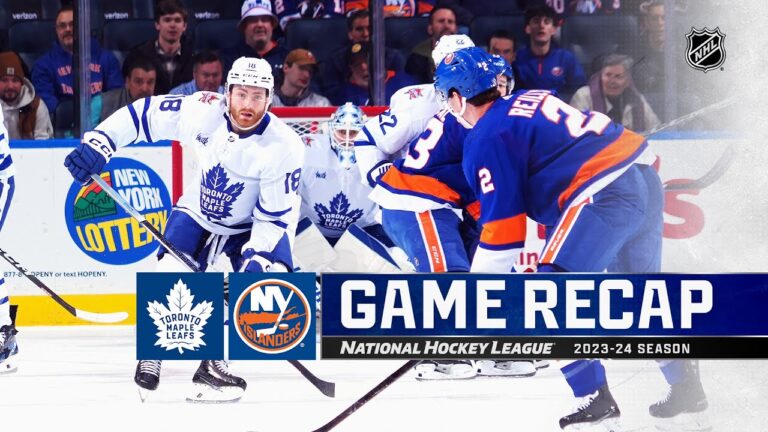 Barzal’s Overtime Heroics Lift Islanders Over Maple Leafs