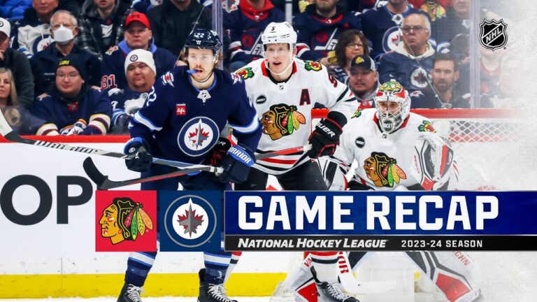 Jets Set Franchise Record with Eighth Straight Win Against Blackhawks