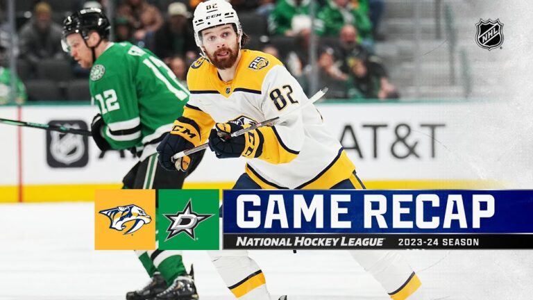 Predators Dominate Stars in Convincing Victory