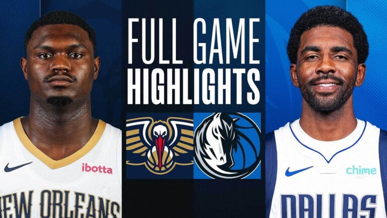 Irving and Hardaway Jr. Shine with 40-Point Performances, Mavericks Edge Out Pelicans 125-120