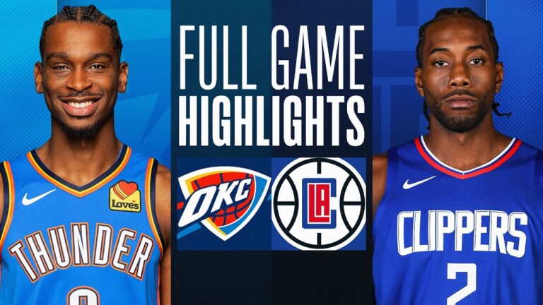 Paul George Powers Clippers to 128-117 Victory Over Thunder