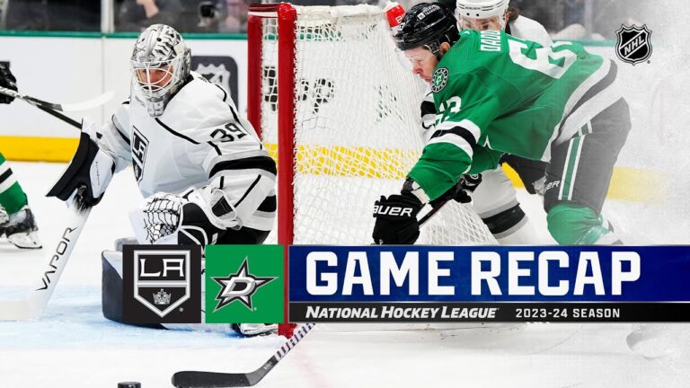 Stars Dominate Kings 5-1 with Strong Third Period Performance