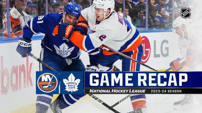 Engvall’s Late Goal Secures Islanders’ Comeback Win Over Maple Leafs