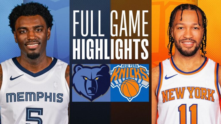 Knicks Overcome Grizzlies 123-113 Despite Late Scare and Brunson’s Injury