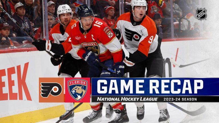 Flyers Snap Losing Streak with Gritty 2-1 Win Over Panthers