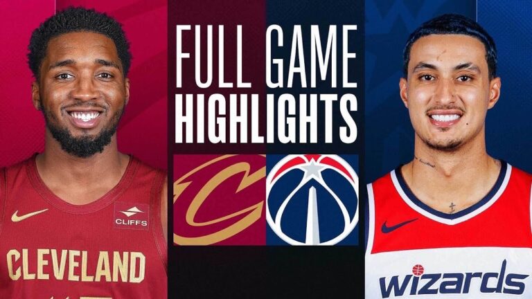 Mitchell Leads Cavaliers to Victory Over Wizards with 40 Points