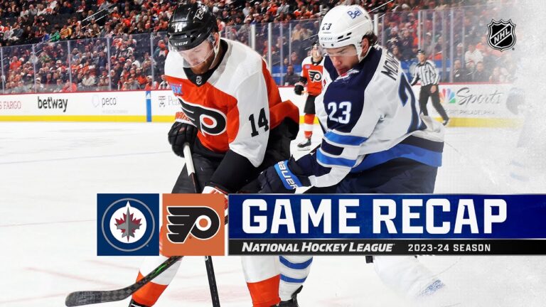 Flyers Overpower Jets 4-1, Extending Winnipeg’s Losing Streak to Five Games