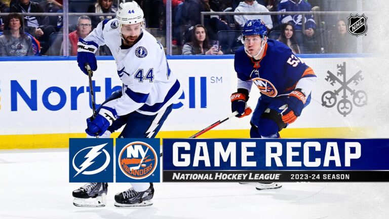 Islanders Dominate Lightning 6-2, Horvat and Barzal Shine