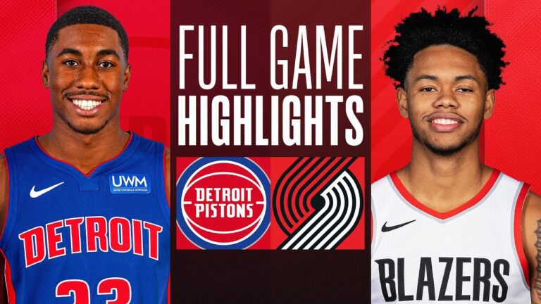 Pistons Overcome Grant’s Career-High 49 Points, Beat Trail Blazers in Overtime