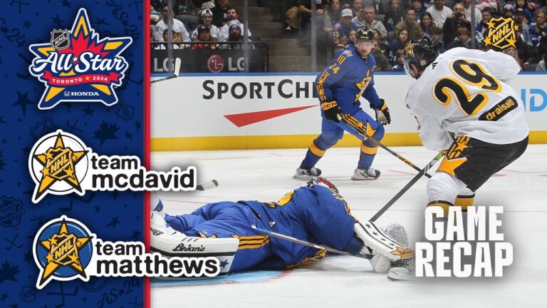 Team Matthews Triumphs in 2024 NHL All-Star Game with Toronto Stars Shining