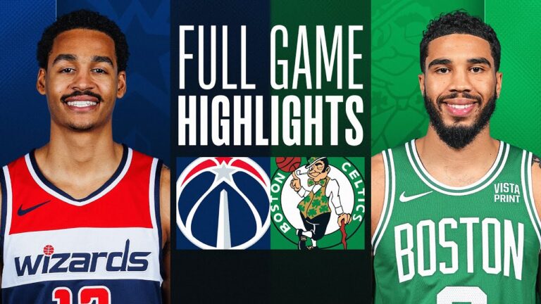 Celtics Clinch 40th Win, Overcome Wizards 133-129
