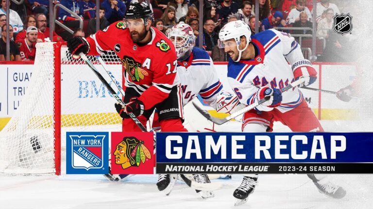 Rangers Edge Blackhawks 4-3 in Overtime, Zibanejad Clinches Victory