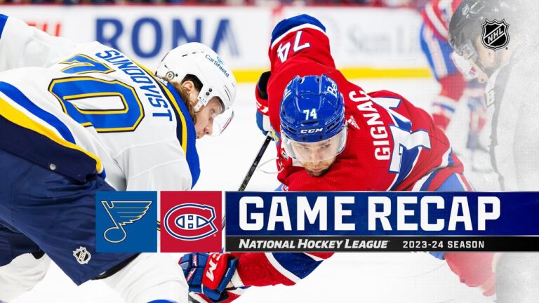 Krug’s Historic Five Assists Power Blues to 7-2 Rout of Canadiens