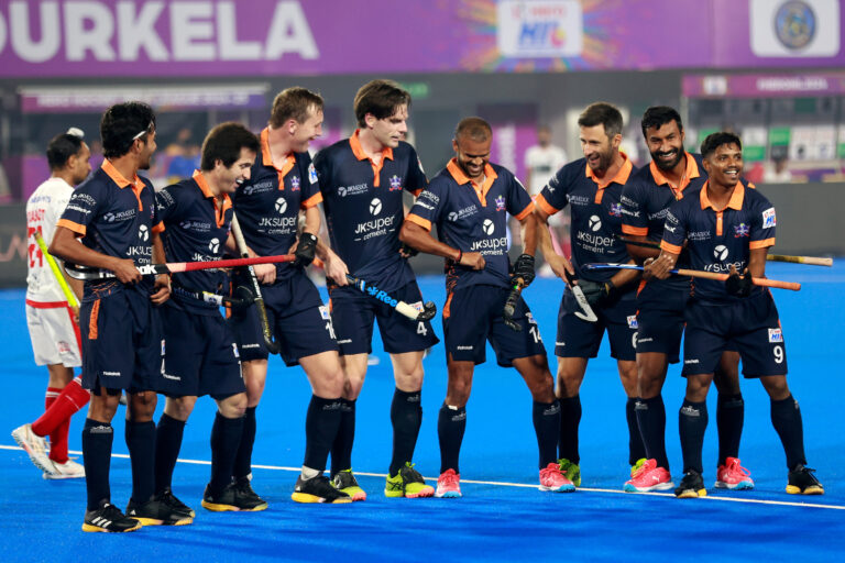 UP Rudras Dominate Soorma Hockey Club with a 3-0 Victory in Hero Hockey India League